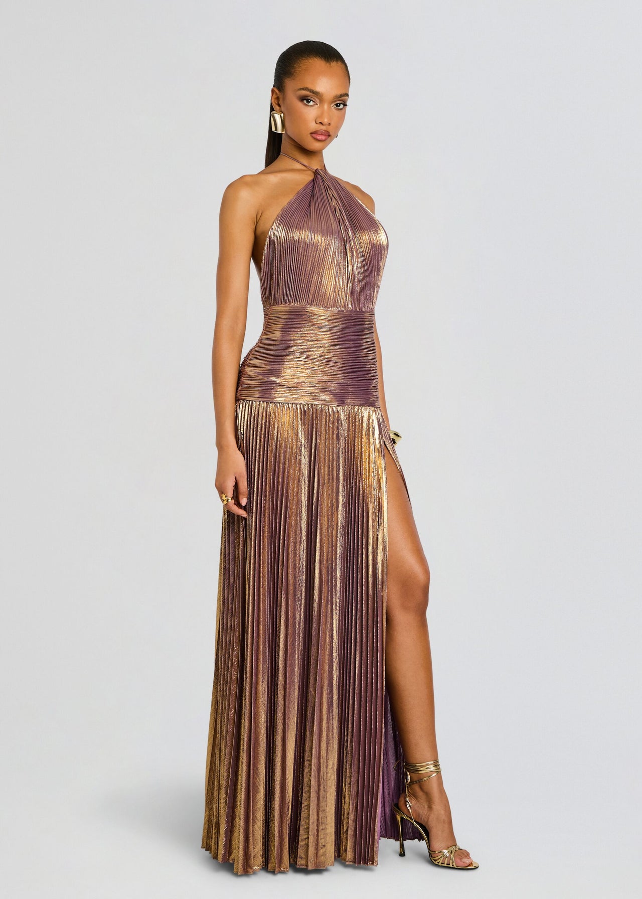 slim fit dress slacks Strapless Sequin Sheath Leg Slit Gown by Cinderella Divine CD3936