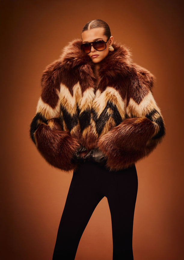 Ismay Faux Fur Bomber