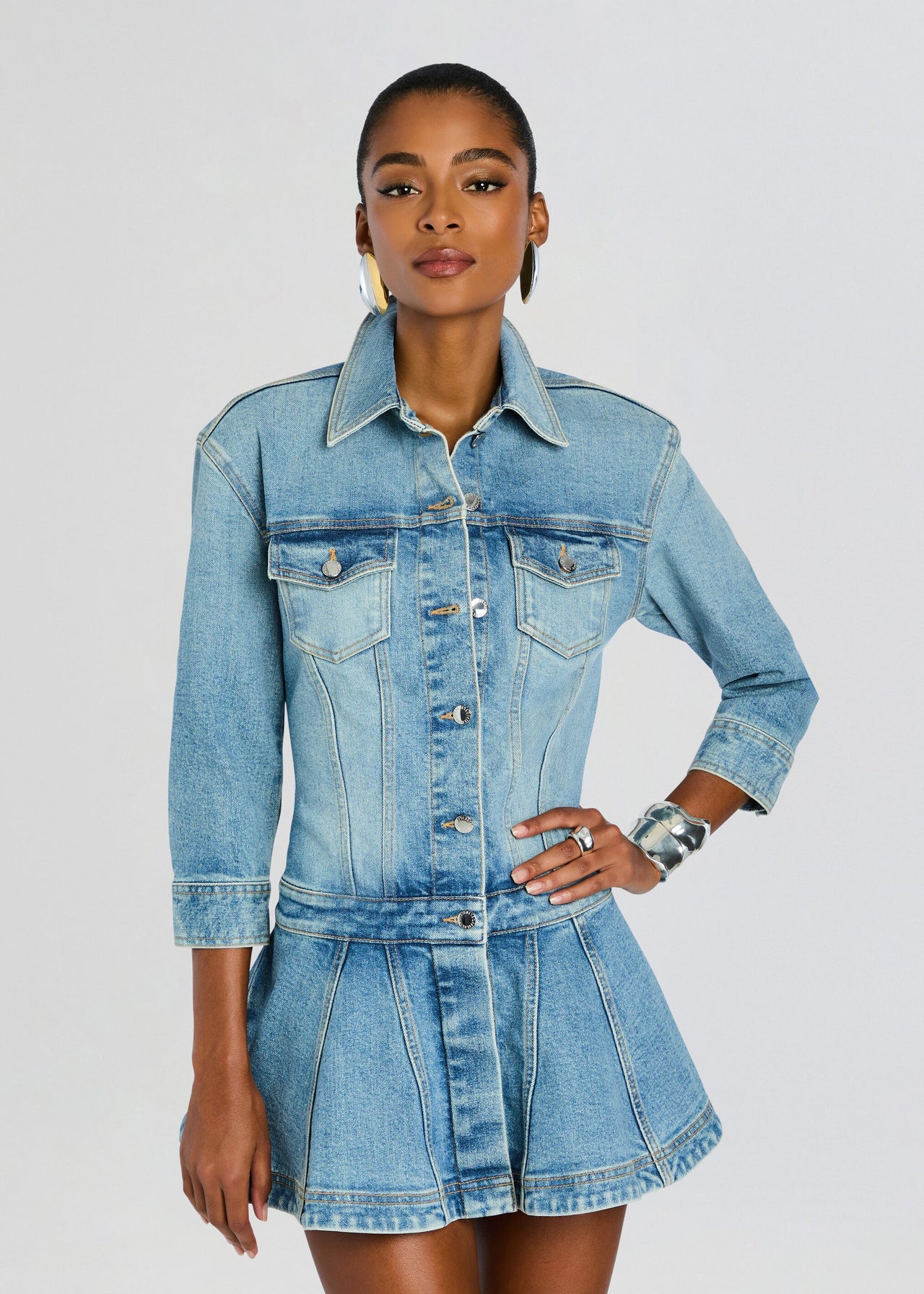 retrofete Aleyni Dress in Blue