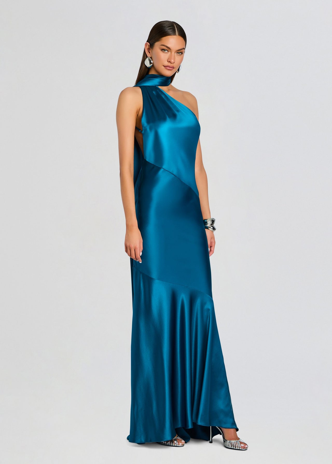 berenstain bear in a blue dress Blue Maxi Dress - Samira Maxi Dress in Aqua main image 1