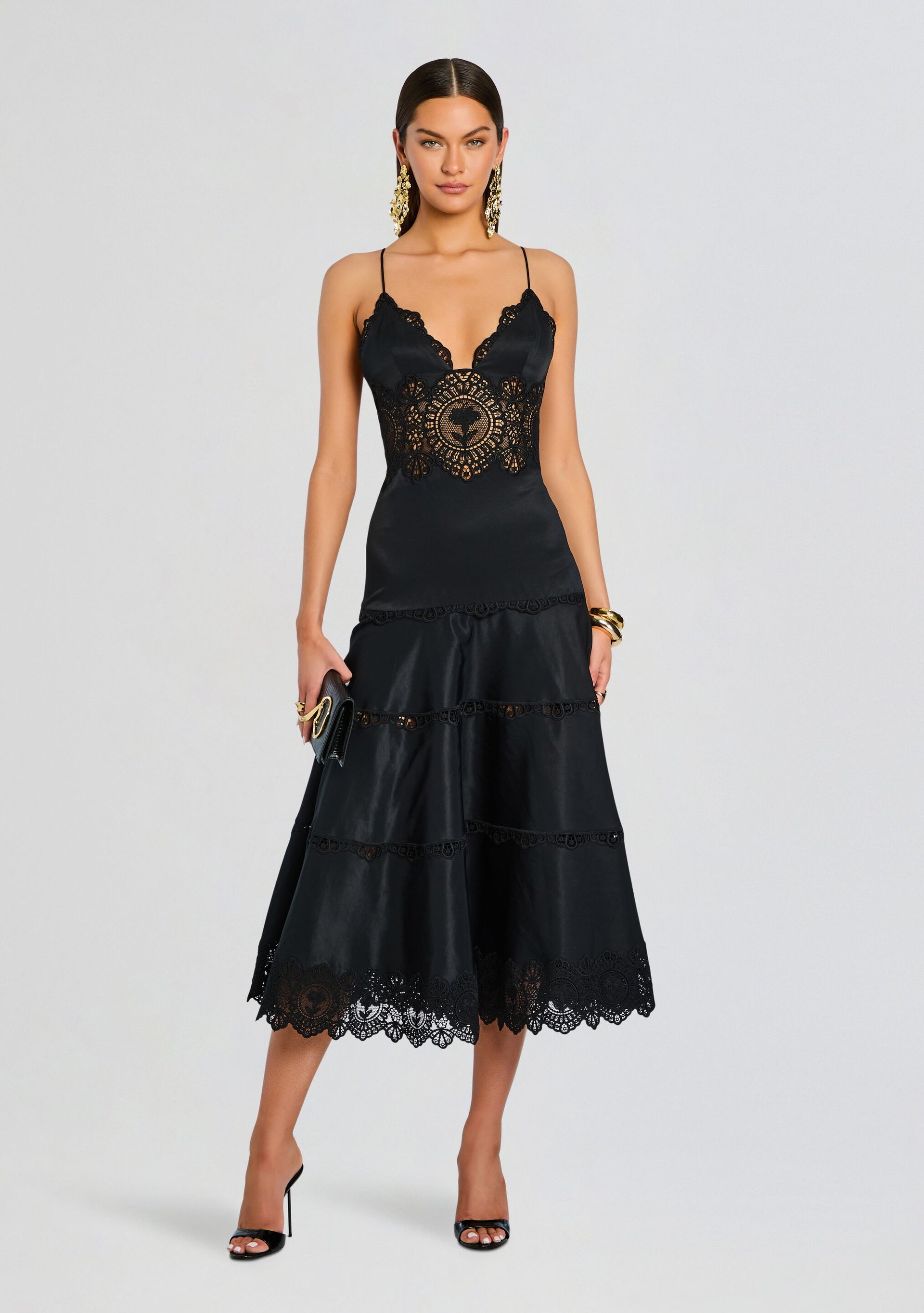 Retrofete Leilani Dress in Black