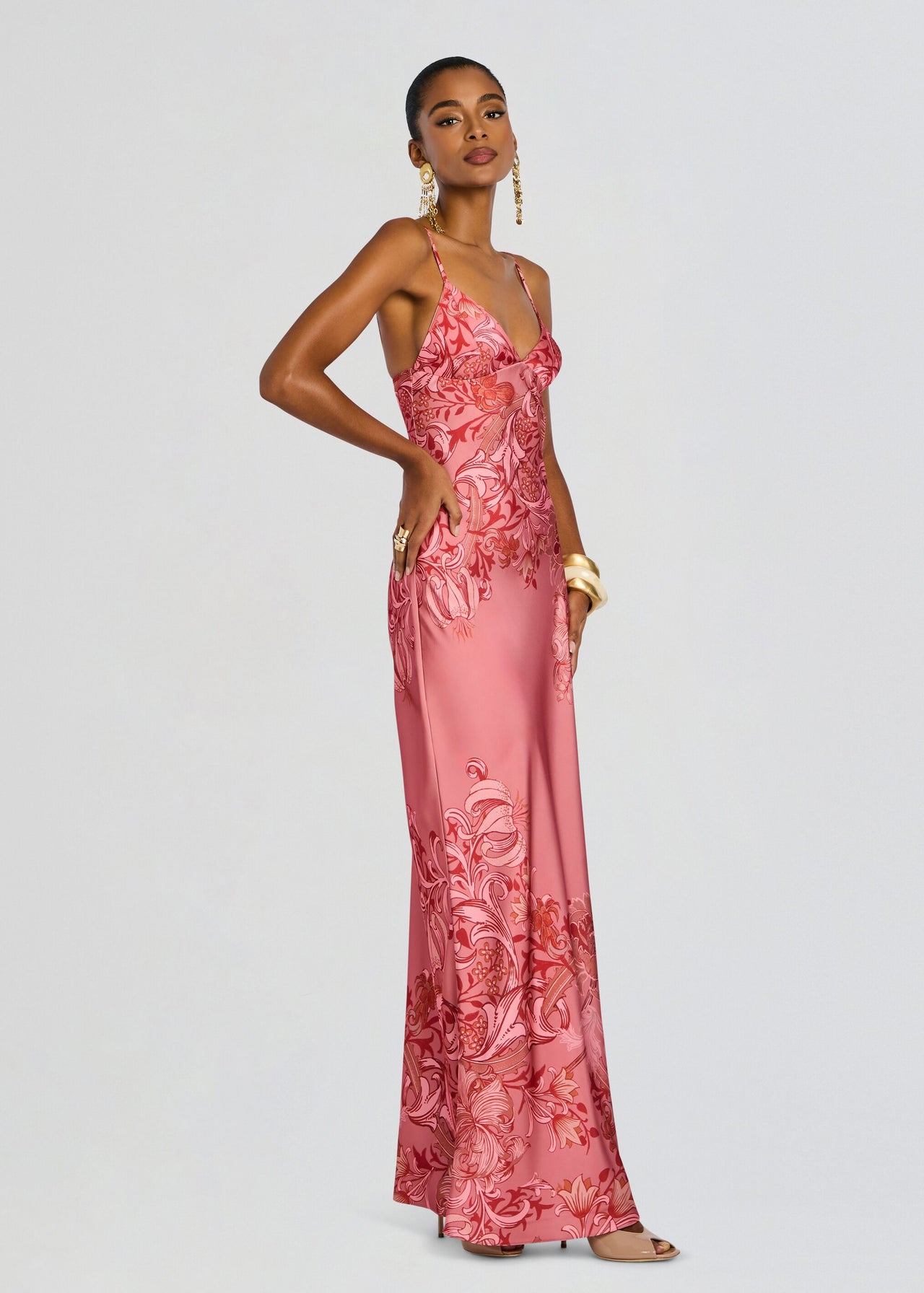 fitted lace wedding dress Vine Maxi Dress – Retrofete