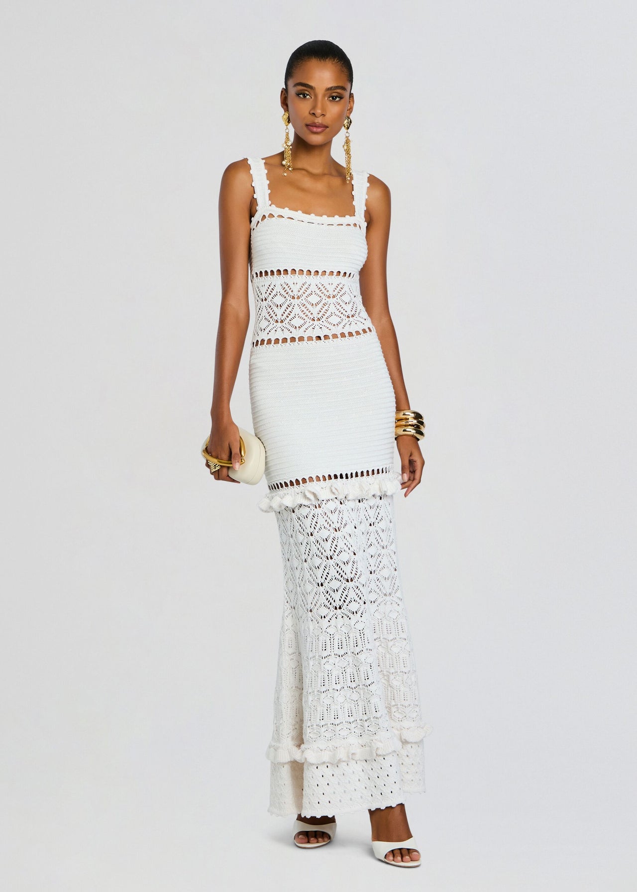 Winona Crochet Dress  Retrofete