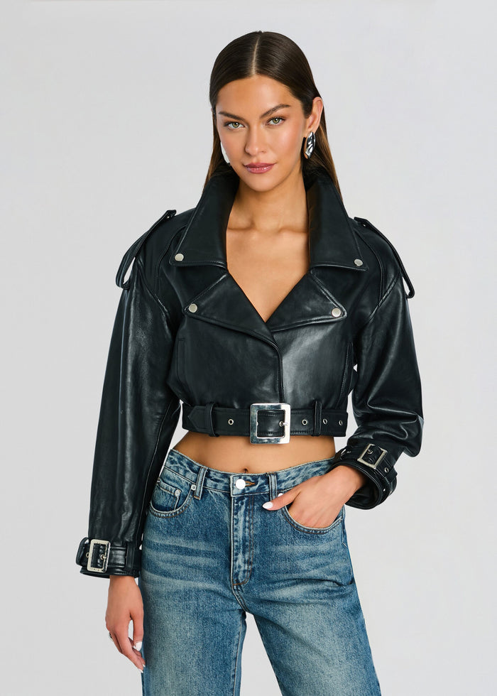 Victoria Leather Jacket media 1 of 5