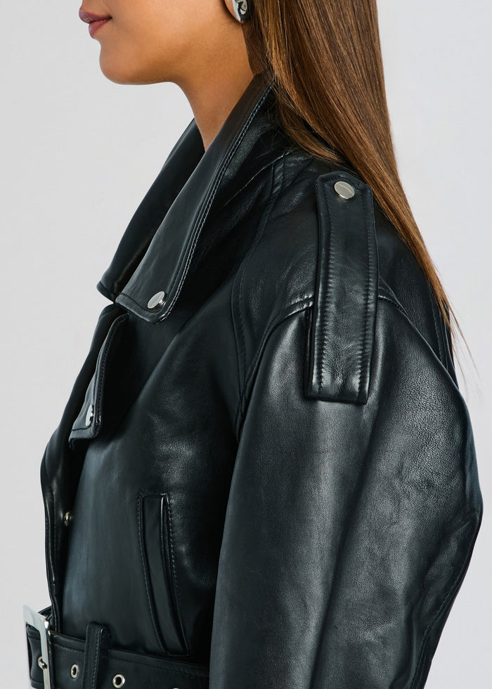 Victoria Leather Jacket media 2 of 5