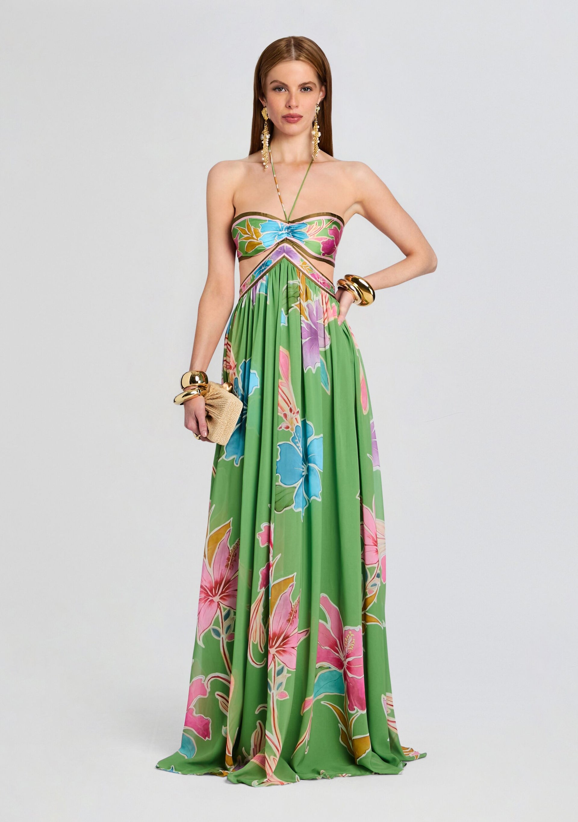 retrofete Rabel Dress in Green - size M retrofete Rabel Dress in Green - size M