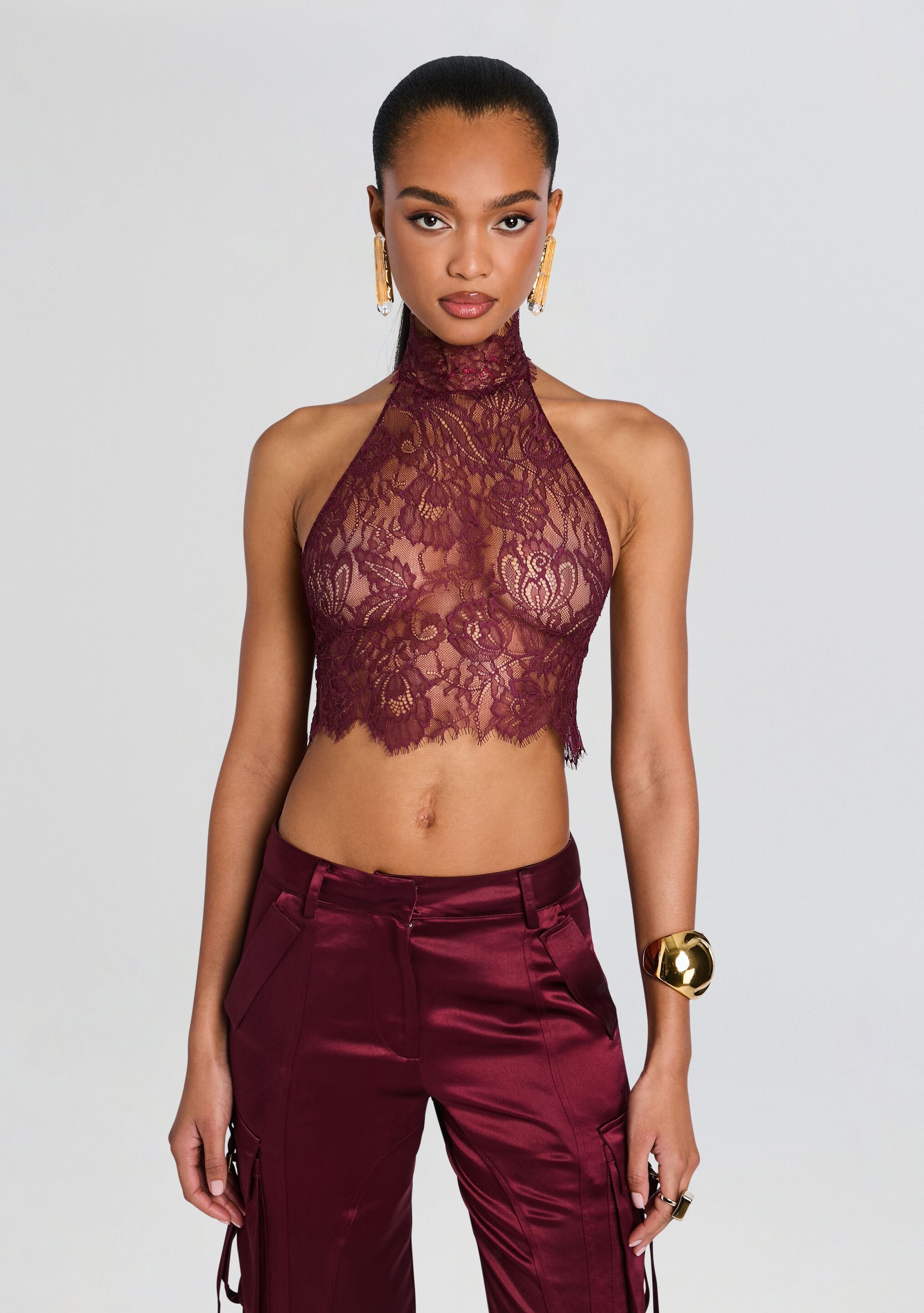 Violet Lace Top – Retrofete