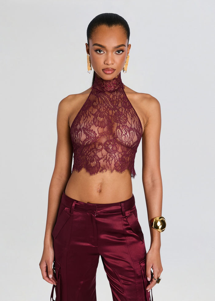 Violet Lace Top media 1 of 5