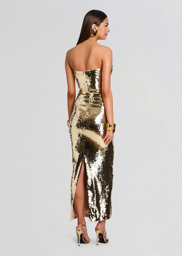 Amulet Embellished Dress