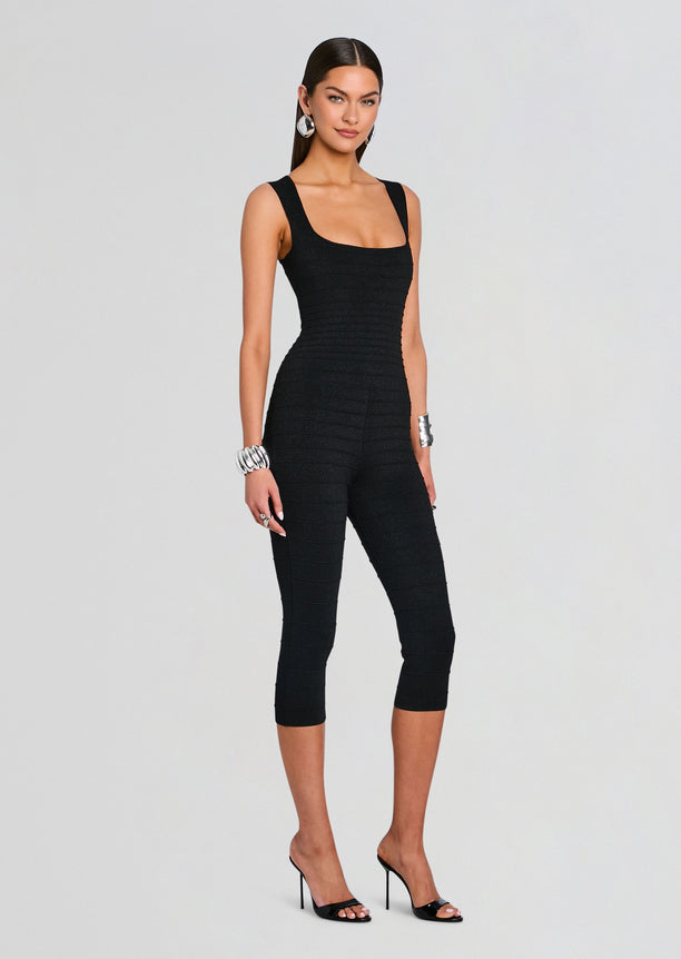 Leana Bandage Knit Jumpsuit