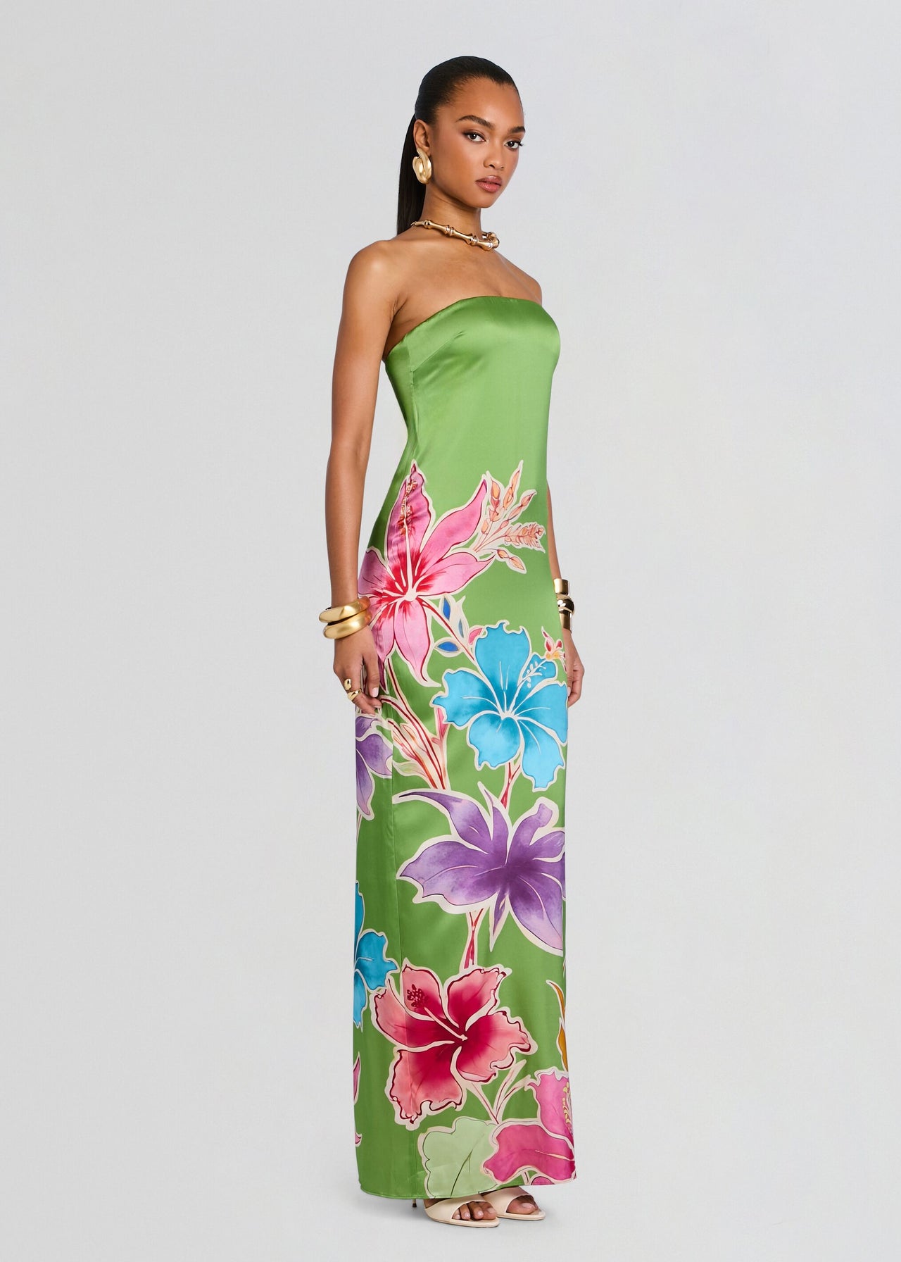 retrofete Vivi Dress in Green