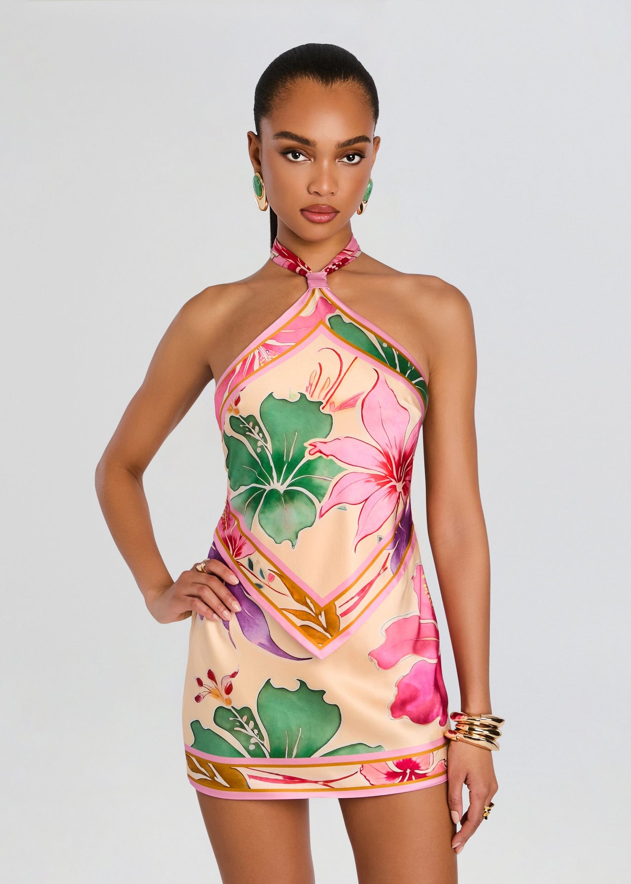 knee length dresses for ladies Adelaide Shirt Mini Dress main image 0