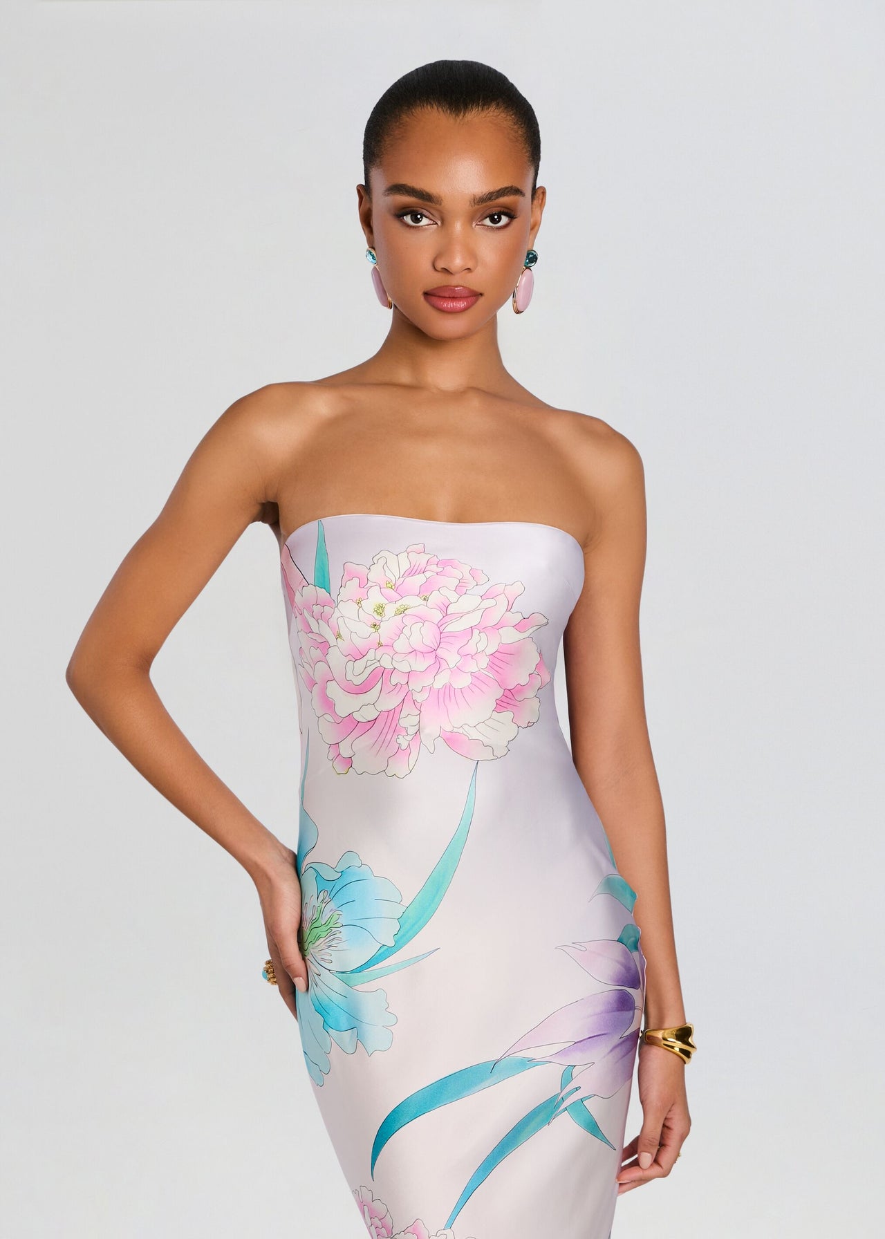 retrofete Keaton Maxi Dress in Rose