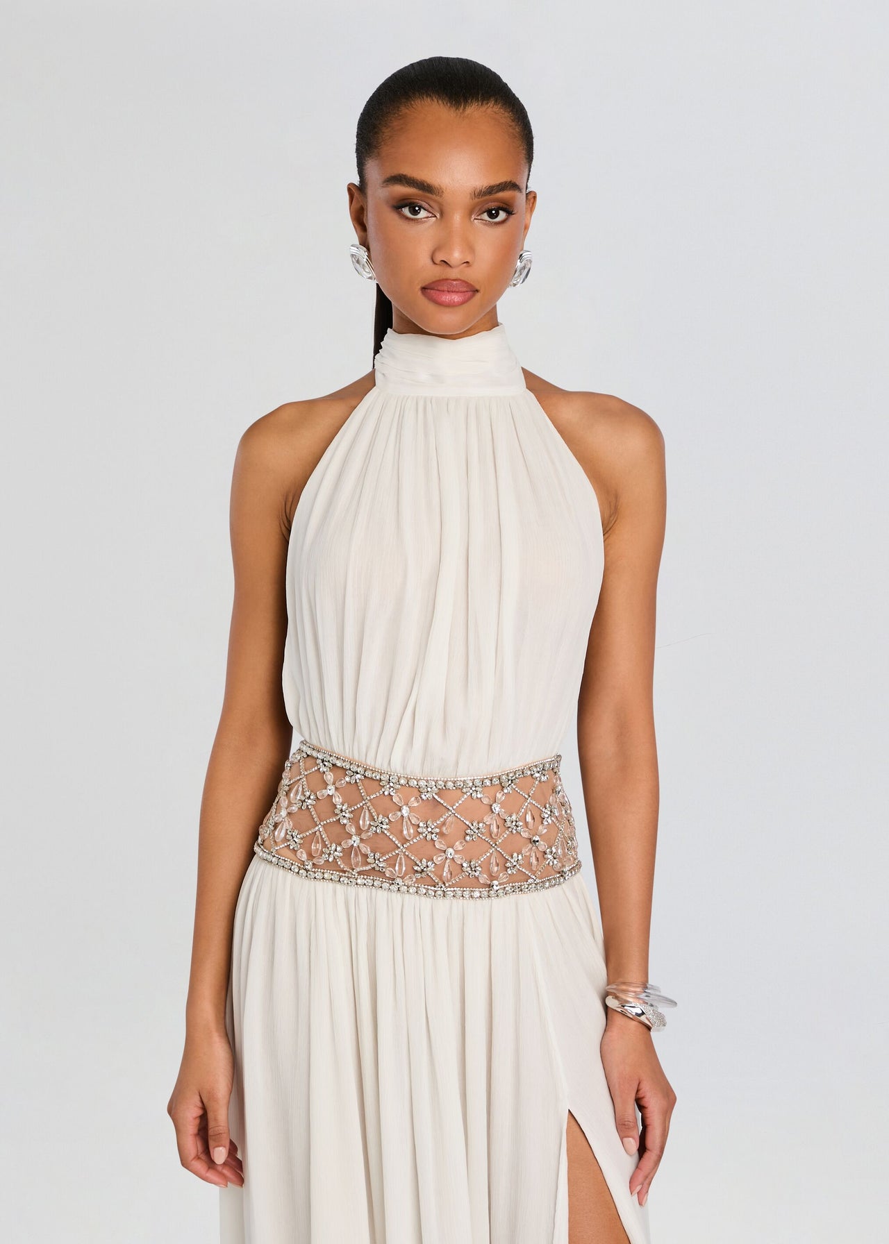 retrofรฉte Women's Kreeli Embellished Dress - White