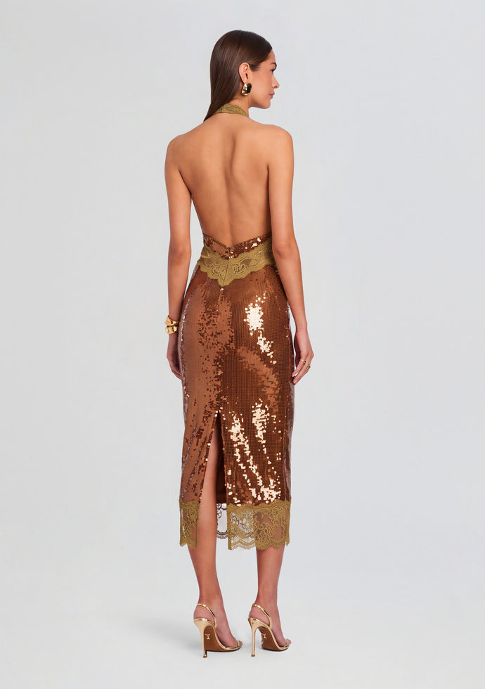 Vicky Sequin Lace Dress Retrofete Vicky Sequin Lace Dress Retrofete