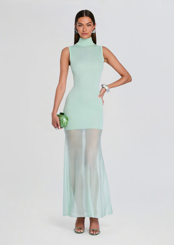 Amine Knit Maxi Dress