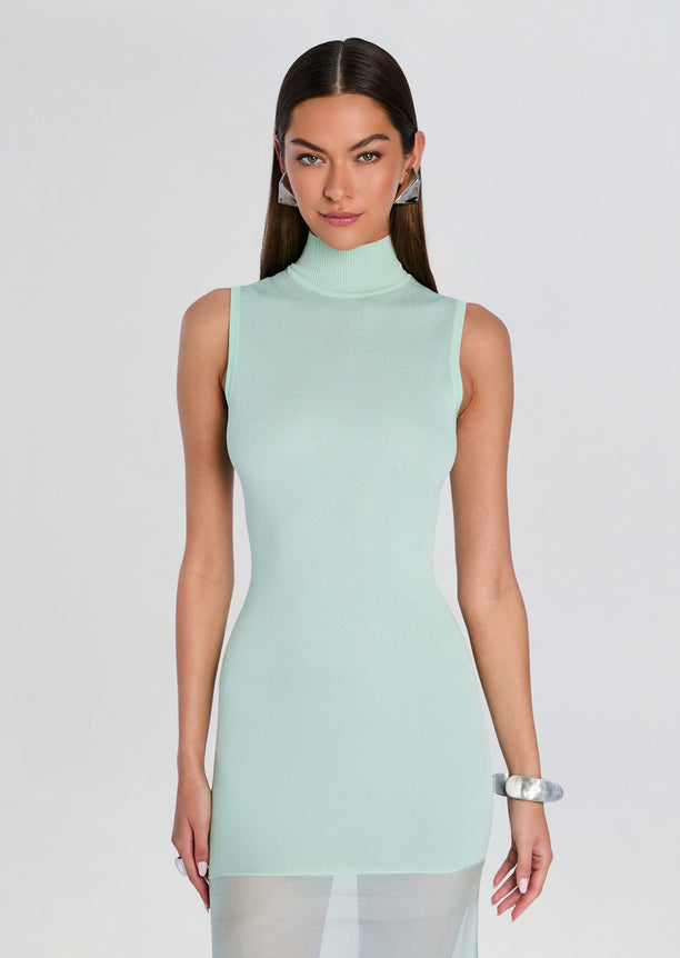 Amine Knit Maxi Dress