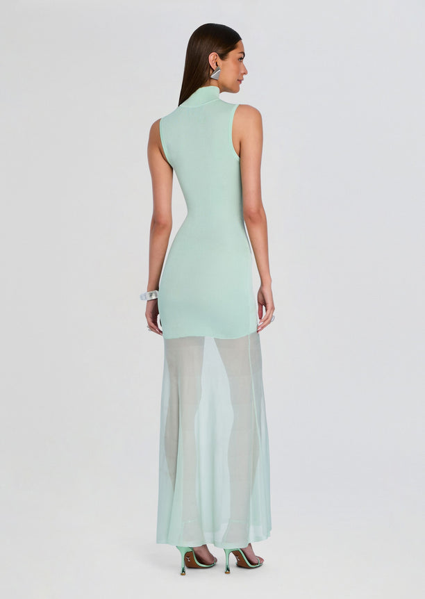 Amine Knit Maxi Dress