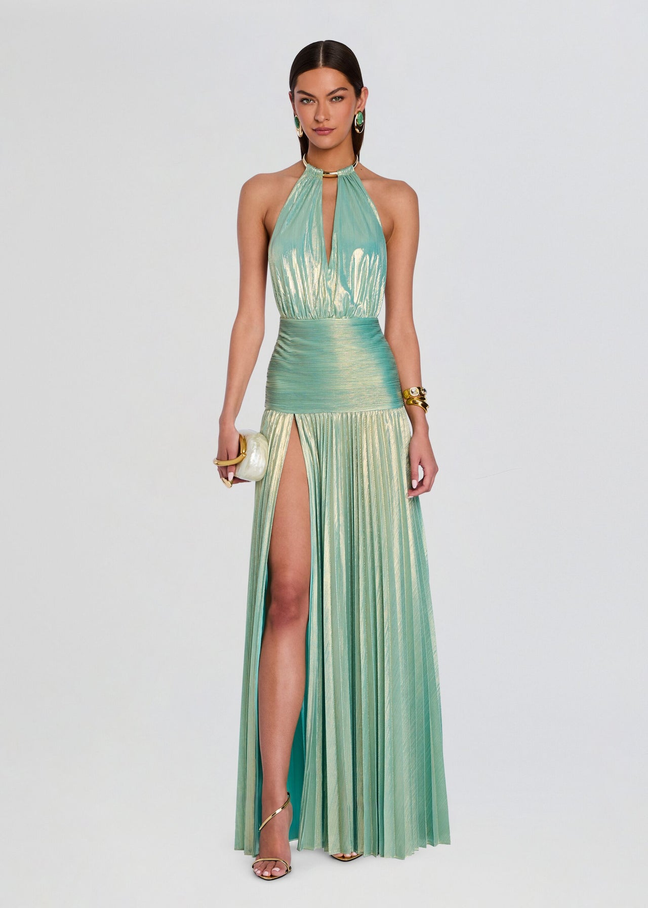 retroféte Women's Faelina Dress - Green