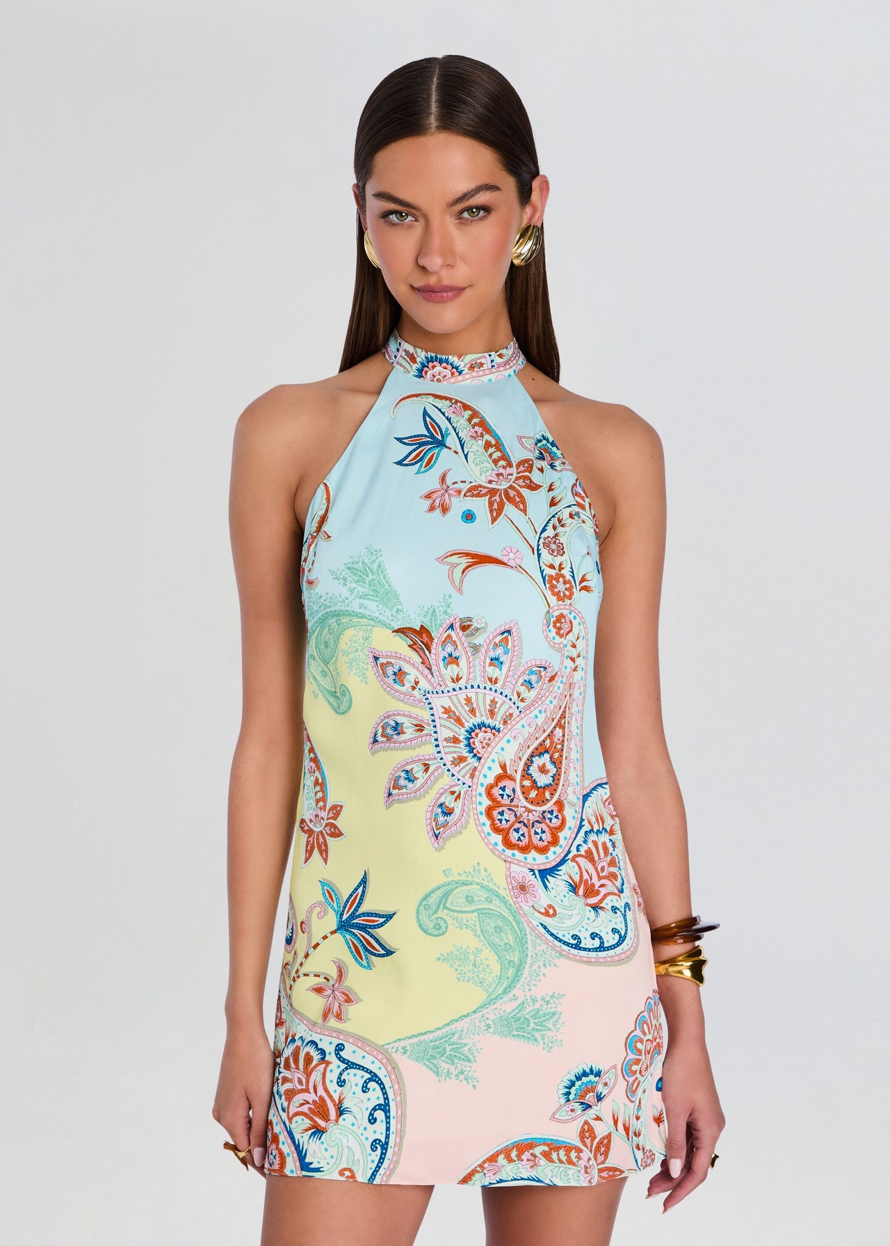 Hemant and Nandita Halter Mini Dress | Print | Size S | Shopbop Hemant and Nandita Halter Mini Dress | Print | Size S | Shopbop