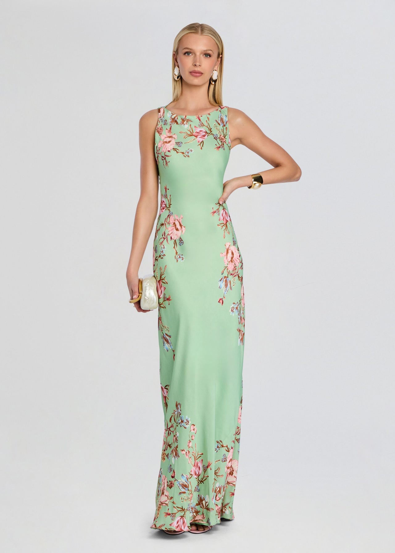Ezra Bias Maxi Dress Retrofete Ezra Bias Maxi Dress Retrofete