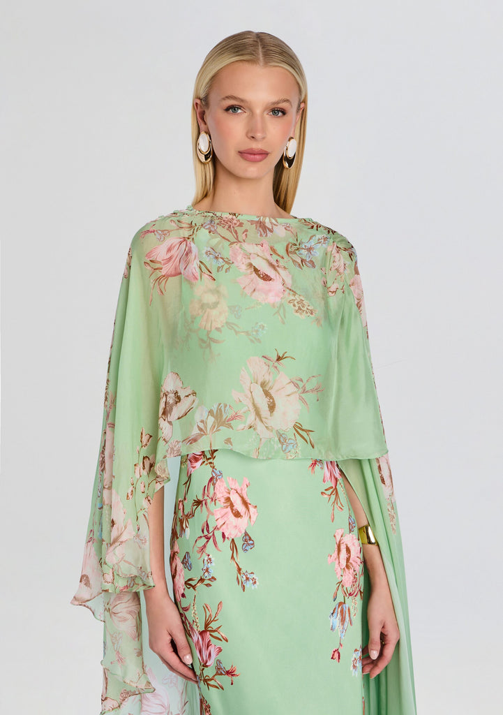 Ezra Ruched Cape – Retrofete