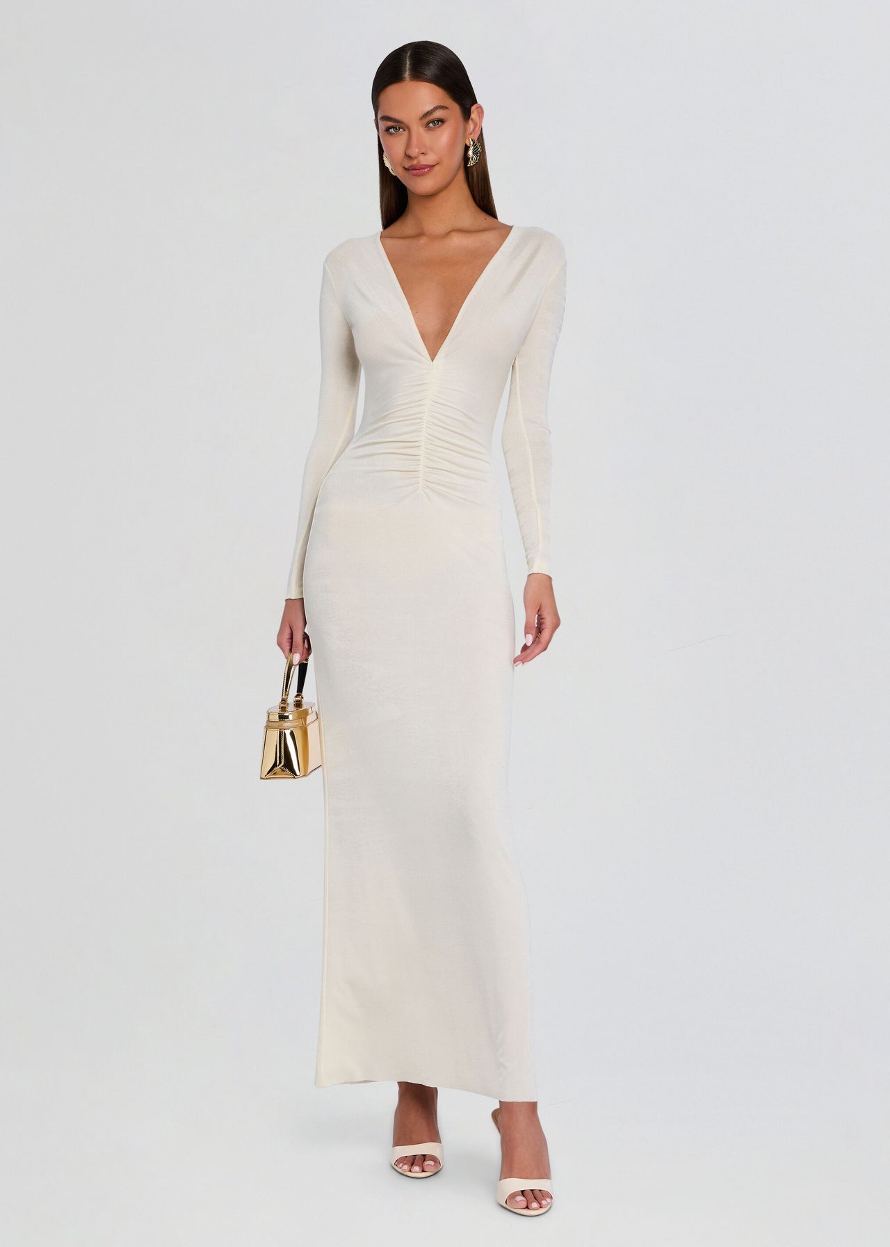 SER.O.YA Women's Ebony Maxi Dress - White