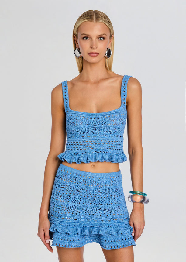 Damira Crochet Top