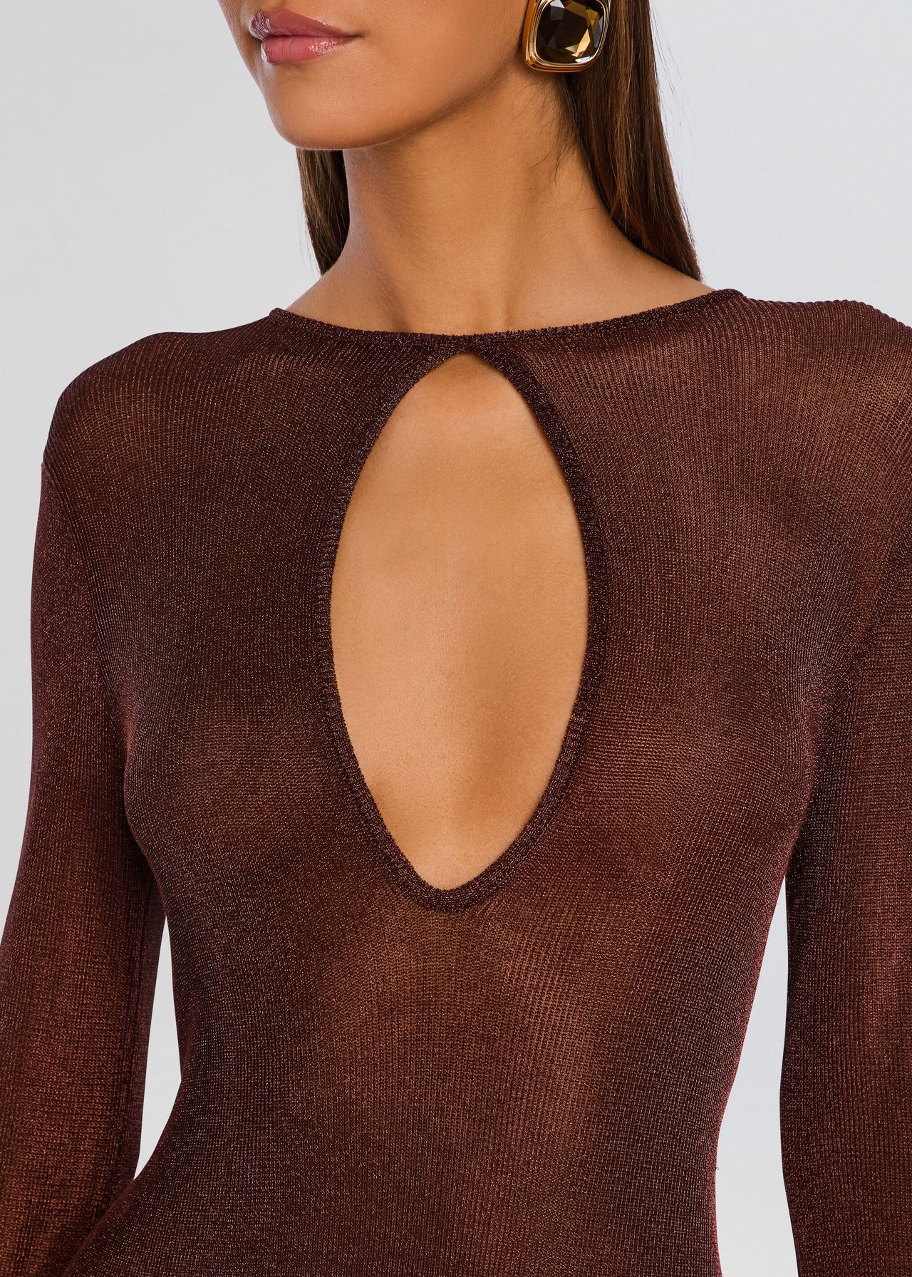 emeri metallic knit mini dress Emeri Metallic Knit Mini Dress – Retrofete