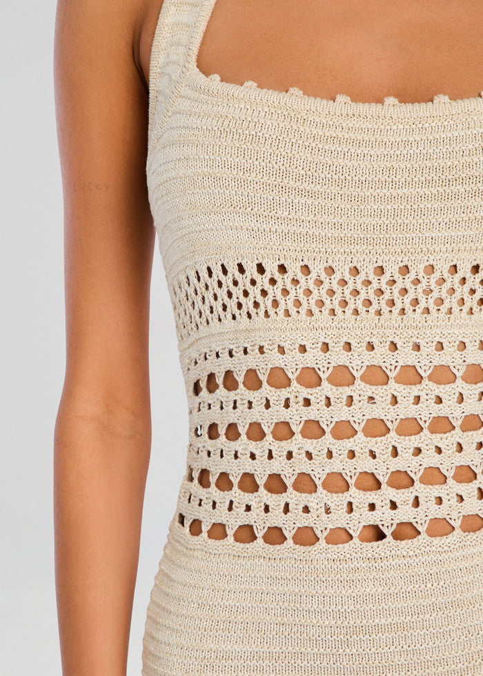 Jaycee Crochet Dress media 2 of 5