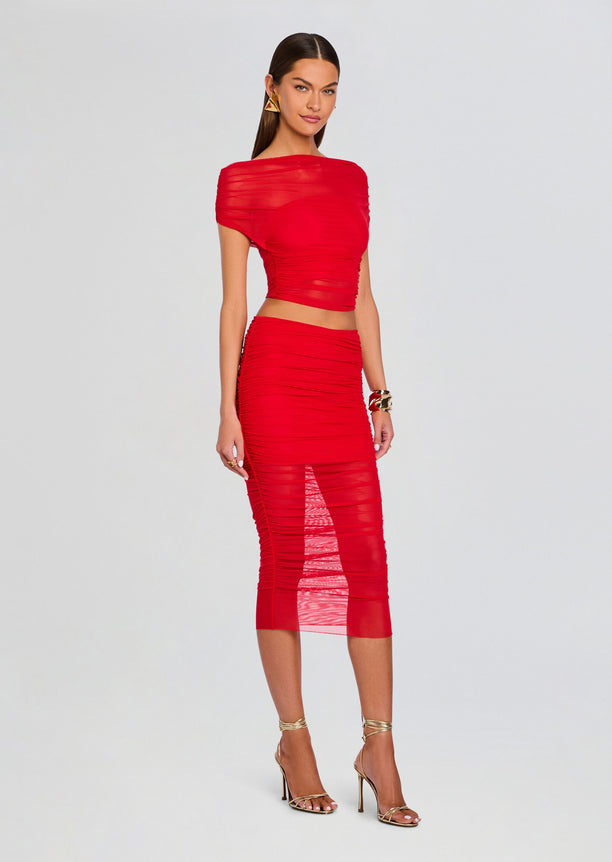 Marsh Mesh Top