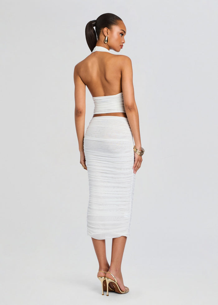 Pia Mesh Midi Skirt media 5 of 5