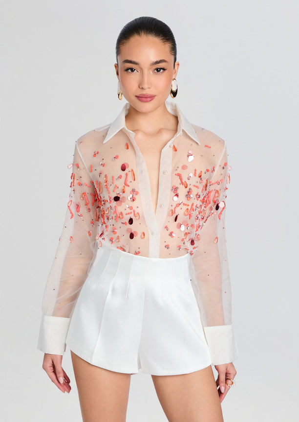 Ivee Embroidered Blouse