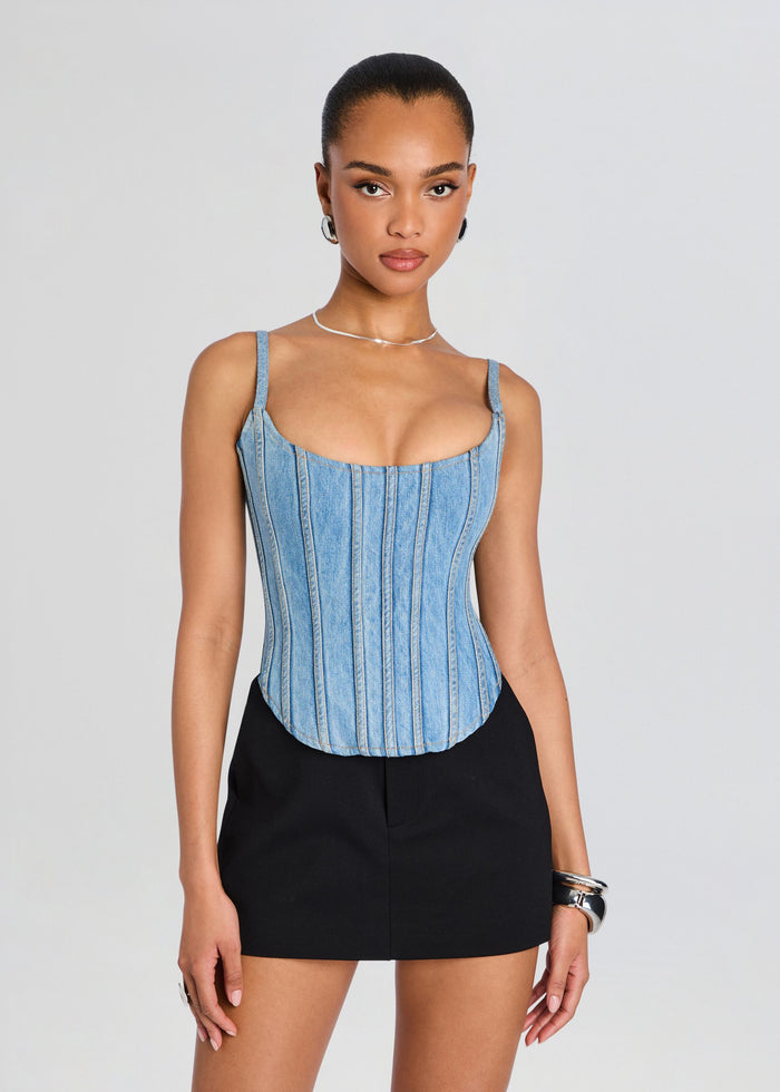 Marishka Denim Top media 1 of 5