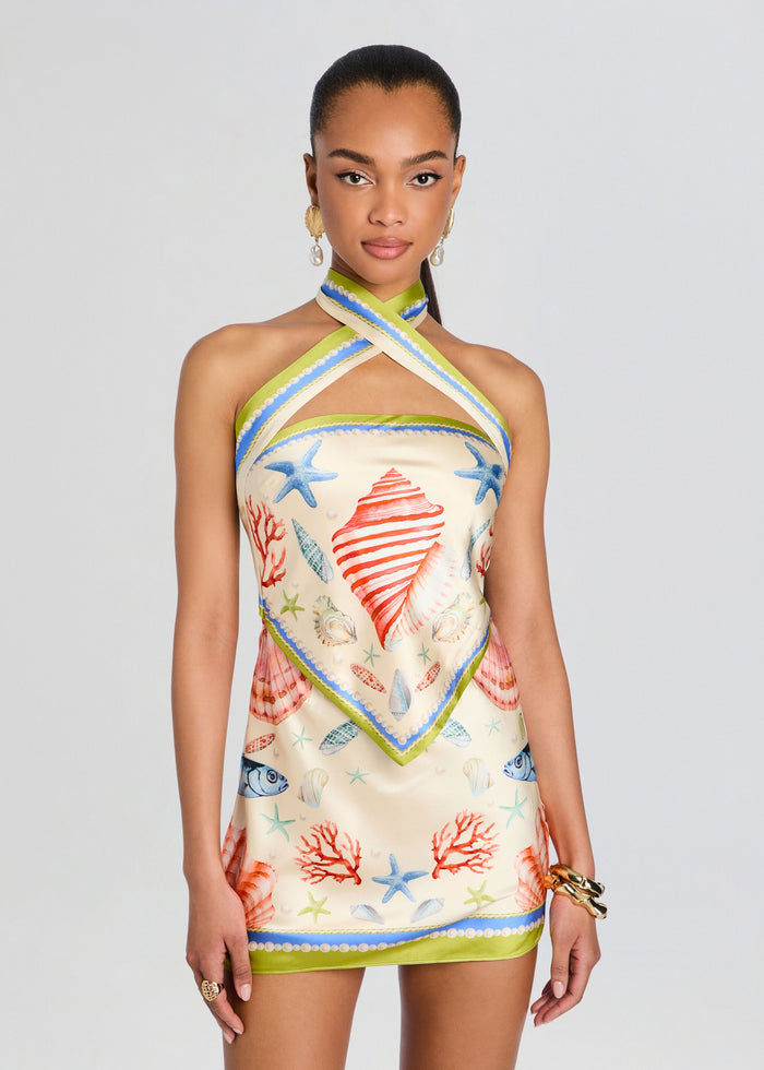 Cable Silk Mini Dress media 5 of 5