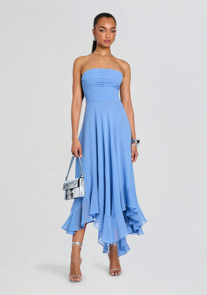Louisa Chiffon Dress – Retrofete