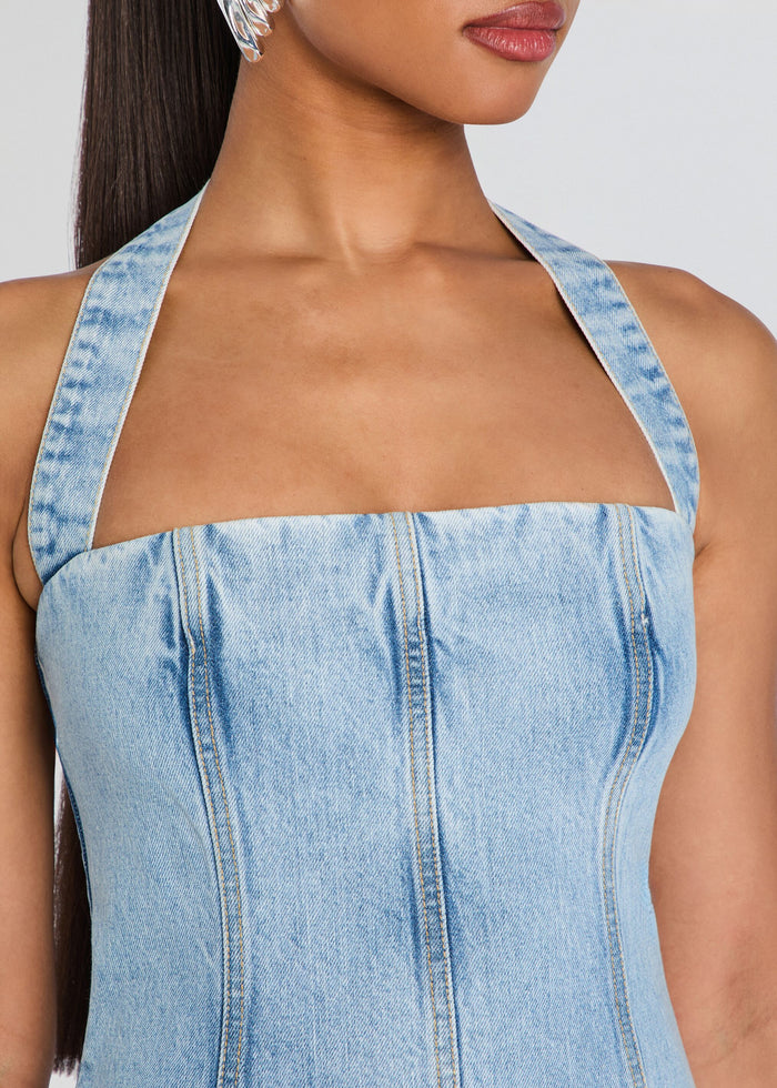 Vivara Denim Dress media 2 of 5