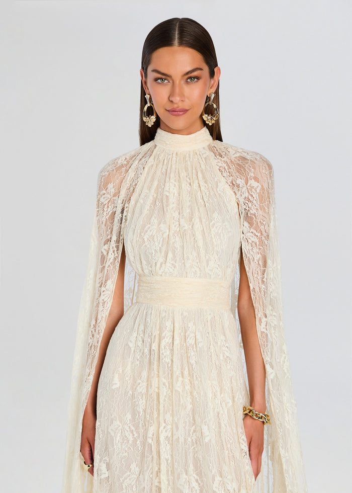 Onir Cape Maxi Dress media 5 of 5