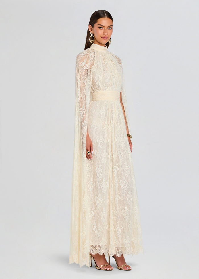 Onir Cape Maxi Dress media 3 of 5