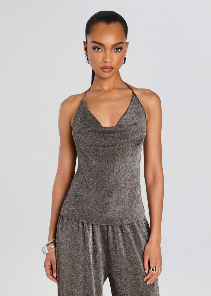 Esmerelda Metallic Knit Top media 1 of 5