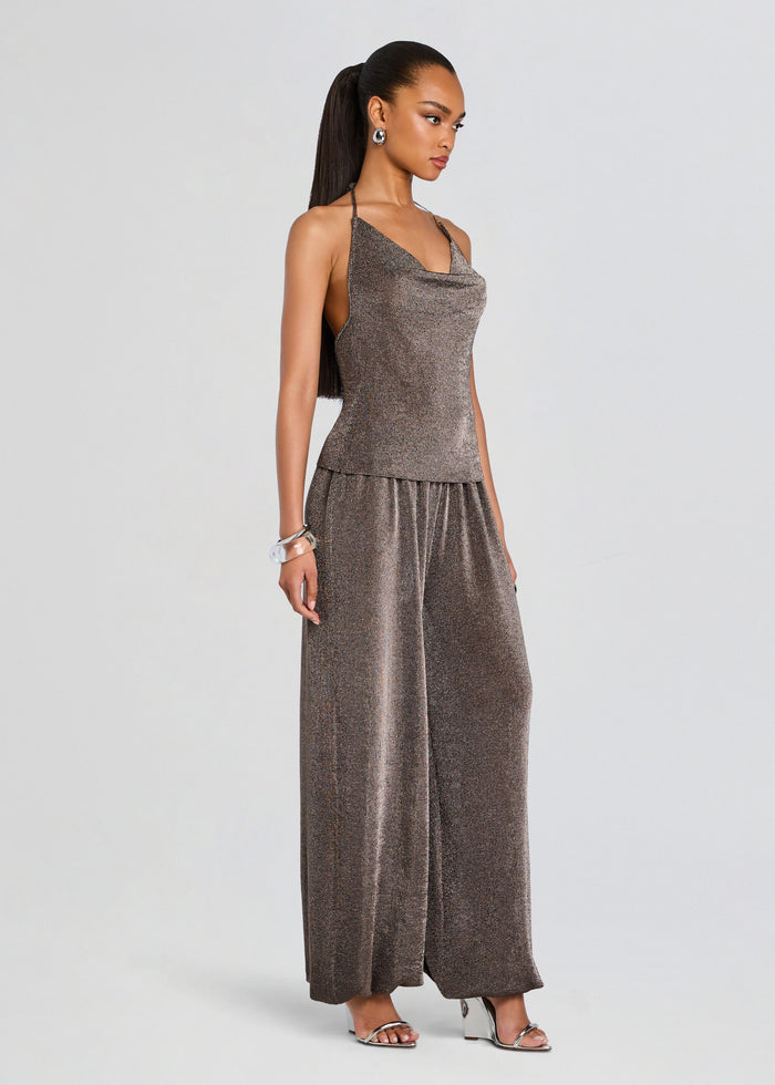 Esmerelda Metallic Knit Pant media 4 of 5