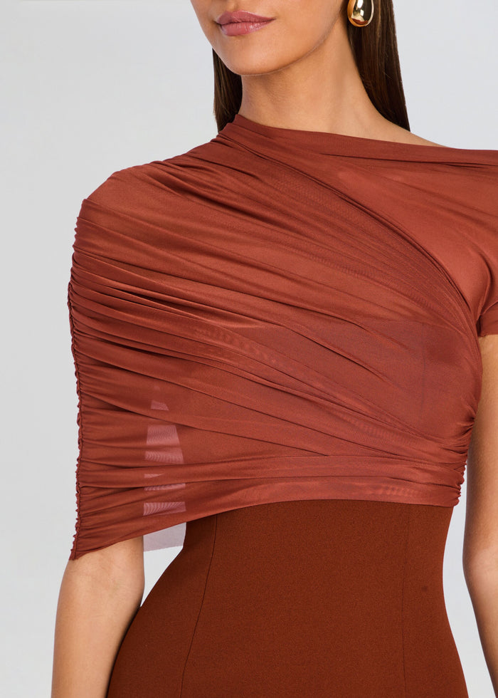 Selma Mini Crepe Dress media 2 of 5