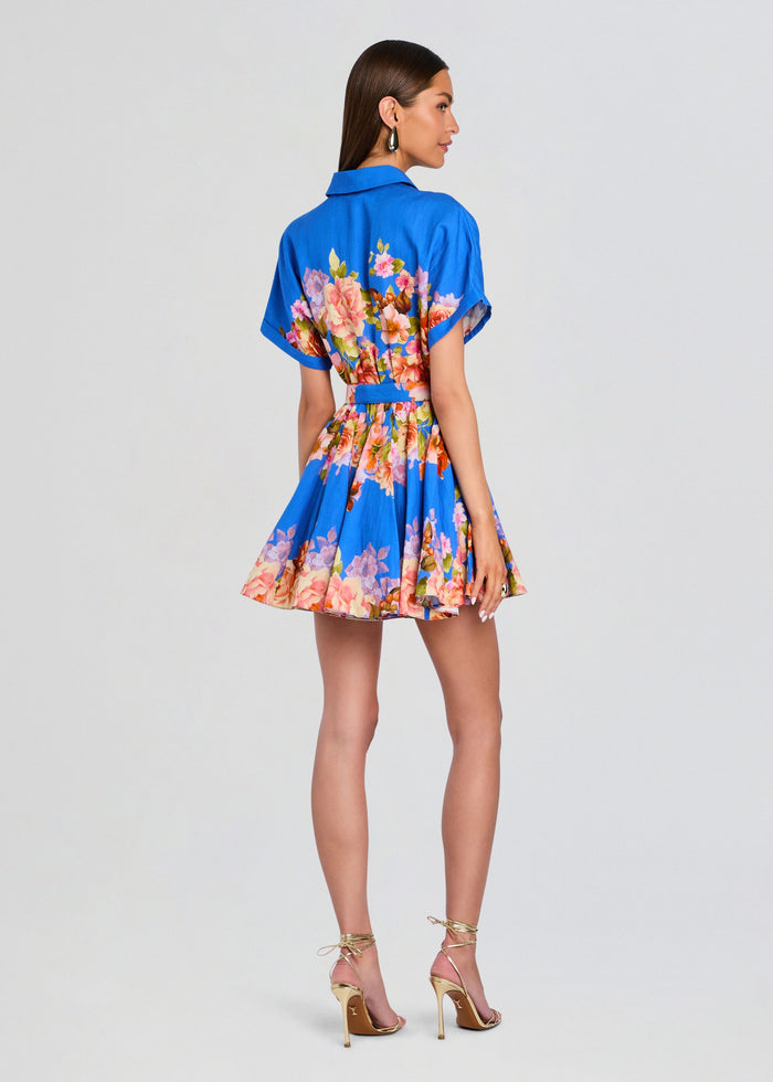 Vanya Short Dress With Buckle Belt media 4 of 5