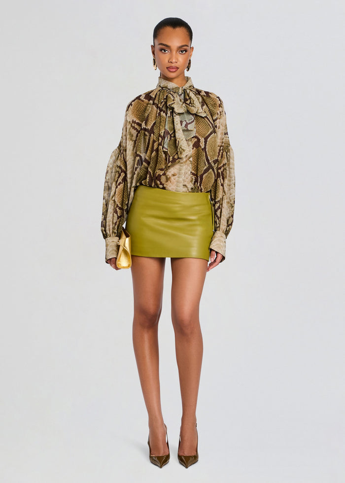 Valerie Leather Skirt media 2 of 5