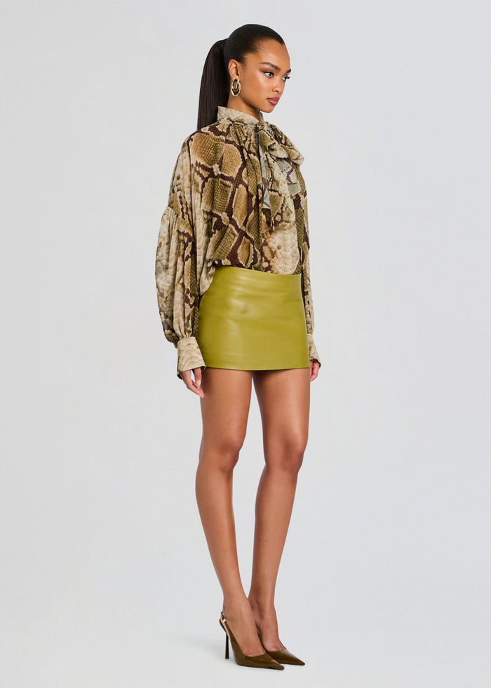 Valerie Leather Skirt media 4 of 5