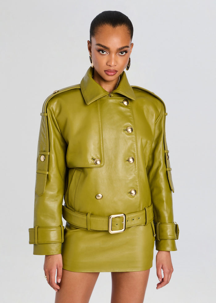 Yseld Leather Jacket media 1 of 6