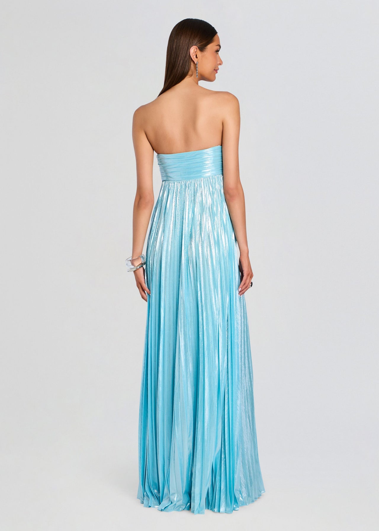 Sky Blue Floor Length Dress | Zoa Dress