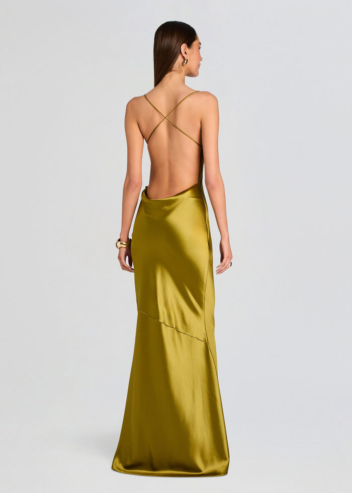 Lukka Satin Dress media 4 of 6