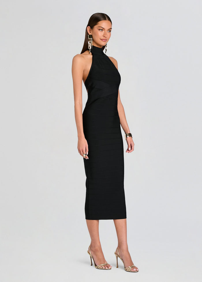 Runa Bandage Knit Dress media 3 of 5