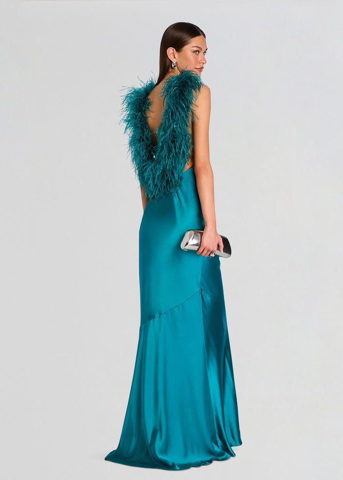 Brisbane Feather Dress media 4 of 5